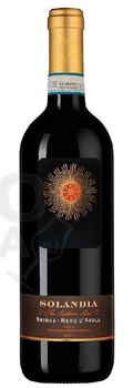 Solandia Shiraz-Nero d’Avola - вино Соландия Шираз-Неро д’Авола 0,75 л красное полусухое