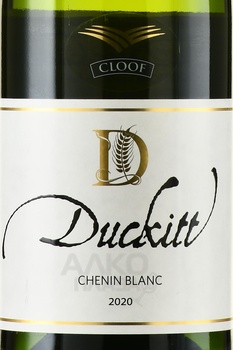 Cloof Duckitt Chenin Blanc - вино Клуф Дакитт Шенен Блан 2020 год 0.75 л белое сухое