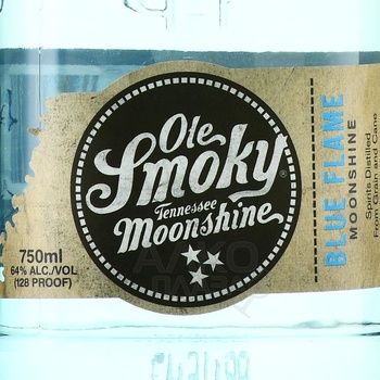 Ole Smoky Tennessee Moonshine Blue Flame - водка Муншайн Оле Смоуки Теннесси Блю Флэйм 0.75 л