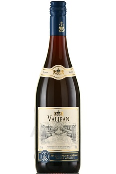 Valjean - вино Вальжан 2021 год 0.75 л красное полусладкое