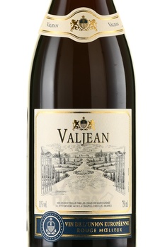 Valjean - вино Вальжан 2021 год 0.75 л красное полусладкое