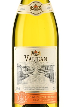 Valjean - вино Вальжан 2022 год 0.75 л белое полусладкое