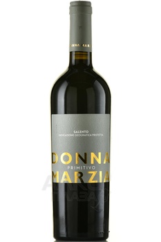 Donna Marzia Primitivo Salento - вино Донна Марция Примитиво Саленто 0.75 л красное полусухое