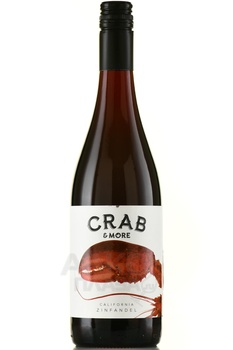 Crab & More Zinfandel - вино Краб энд Мо Зинфандель 2021 год 0.75 л красное полусухое