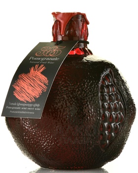 365 Pomegranate - вино 365 Гранатовое 0.375 л сувенирной бутылке фруктовое полусладкое