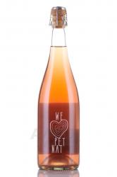We Pet Nat Rose Brut - вино игристое Уи Пет Нат Розе Брют 0.75 л розовое экстра брют