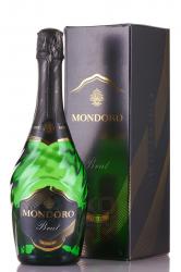 Mondoro Brut - вино игристое Мондоро Брют 0.75 л белое брют в п/у