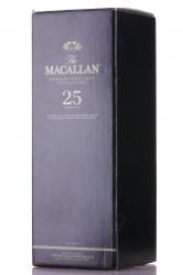 Macallan Sherry Oak 25 years old wood box - виски Макаллан Шерри Оак 25 лет 0.7 л в дер/уп