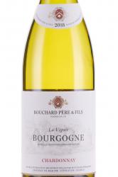 вино Bouchard Pere & Fils Bourgogne Chardonnay La Vignee 0.75 л этикетка
