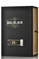 Balblair 25 year old - виски односолодовый Балблэр 25 лет 0.7 л в п/у