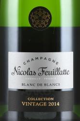 Blanc de Blancs Collection Vintage - шампанское Блан де Блан Коллексьон Винтаж 0.75 л белое брют