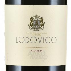 вино Лодовико Тоскана ИГТ 0.75 л красное сухое этикетка