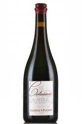 Lelarge Pugeot, Coteaux Champenois Rouge - вино Леларж Пюжо Кото Шампенуа Руж 0.75 л красное сухое