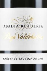 вино Абадиа Ретуэрта Паго Вальдебельон 0.75 л красное сухое этикетка