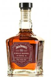 Jack Daniel’s Single Barrel Rye - виски зерновой Джек Дэниэлс Сингл Бэррэл Рай Ржаной 0.7 л в п/у