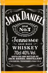 Jack Daniels - виски Джек Дэниэлс 0.7 л