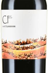 вино CF De Altolandon 0.75 л красное сухое этикетка