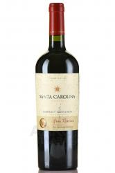 Santa Carolina Barrica Selection Gran Reserva - вино Санта Каролина Баррика Каберне Совиньон Гран Резерва 0.75 л красное сухое