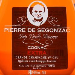 Pierre de Segonzac Grande Champagne 1er Cru Extra Tres Vieille Reserve - коньяк Пьер де Сегонзак Гранд Шампань Премьер Крю Экстра Тре Вьей Резерв 0.7 л в п/у
