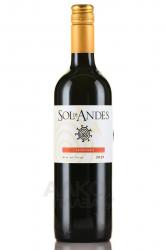 Sol de Andes Carmenere - вино Сол де Андес Карменер 0.75 л красное сухое