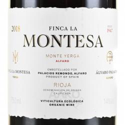 вино Finca La Montesa Rioja 0.75 л красное сухое этикетка