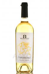 Madlieri Premium Tsinandali - вино Мадлиери Премиум Цинандали 0.75 л белое сухое