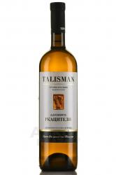вино Talisman Rkatsiteli 0.75 л белое сухое контрэтикетка