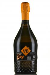 Prosecco V8+ Extra Dry - вино игристое Просекко V8+ Экстра Драй 0.75 л белое сухое