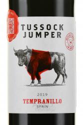 вино Tussock Jumper Tempranillo 0.75 л этикетка