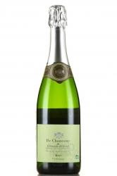 игристое вино De Chanceny Cremant de Loire AOC Brut Biologique 0.75 л 