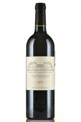 вино Шато де Ферран Сент-Эмильон Гран Крю АОС 0.75 л красное сухое 