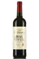 вино Chateau L’Amandier Bordeaux Superieur 0.75 л 