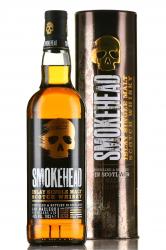 Smokehead Islay Single Malt Scotch Whisky in tube - виски Смоукхэд Айла Сингл Молт 0.7 л в тубе