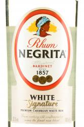 Bardinet Negrita White Signature - ром Бардине Негрита Уайт Сигначе 1 л