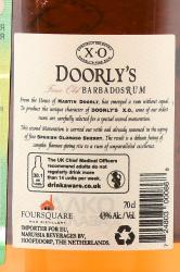 Rum Doorly’s Barbados XO - ром Дурли’с Барабадос XO 0.7 л