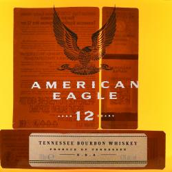 Tennessee Bourbon American Eagle 12 Years Old - виски зерновой Теннесси Бурбон Американ Игл 12 лет 0.7 л