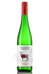 вино Tussock Jumper Riesling 0.75 л белое полусладкое 