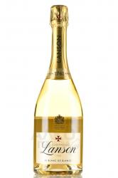 Lanson Le Blanc de Blancs Brut Champagne - шампанское Шампань Лансон ле Блан де Блан Брют 0.75 л белое брют