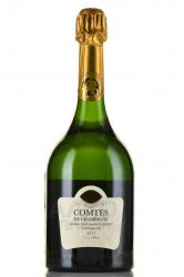 Taittinger Comtes De Champagne Grands Crus Blanc De Blancs - шампанское Тэтенжэ Комт де Шампань Гран Крю Блан де Блан 0.75 л белое брют в п/у