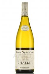вино Domaine Seguinot-Bordet Chablis AOC 0.75 л белое сухое 