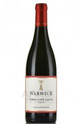 вино Warwick Estate Three Cape Ladies 0.75 л красное сухое 