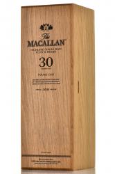 The Macallan Double Cask 30 Years Old - виски Макаллан Дабл Каск 30 лет 0.7 л в п/у дерево