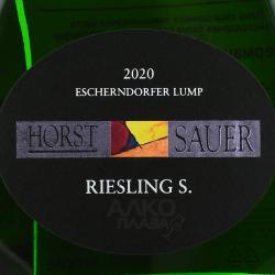 вино Horst Sauer Escherndorfer Lump Riesling S 0.75 л этикетка