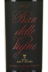 вино Antinori Pian Delle Vigne Brunello di Montalcino 0.75 л этикетка