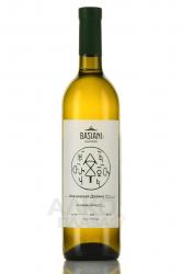 Basiani Alazani Valley - вино Алазанская Долина Басиани 0.75 л белое полусладкое