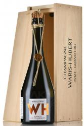 шампанское Champagne Sophos Grand Cru Waris Hubert 0.75 л в деревянной коробке