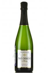 Champagne Pinot-Chevauchet Genereuse Brut Nature - шампанское Шампань Пино-Шевоше Женерёз Брют Натюр 0.75 л белое экстра брют в п/у