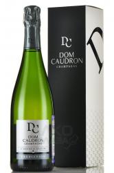 Dom Caudron Prediction Brut Champagne - шампанское Дом Кодрон Предиксьон Брют 0.75 л белое брют в п/у