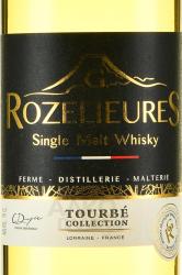 Rozelieures Tourbe Collection Single Malt - виски Розельер Турбэ Коллексьон Сингл Молт 0.7 л в п/у