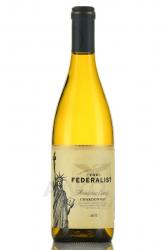 The Federalist Chardonnay Mendocino County - вино Федералист Шардоне Мендосино Каунти 0.75 л